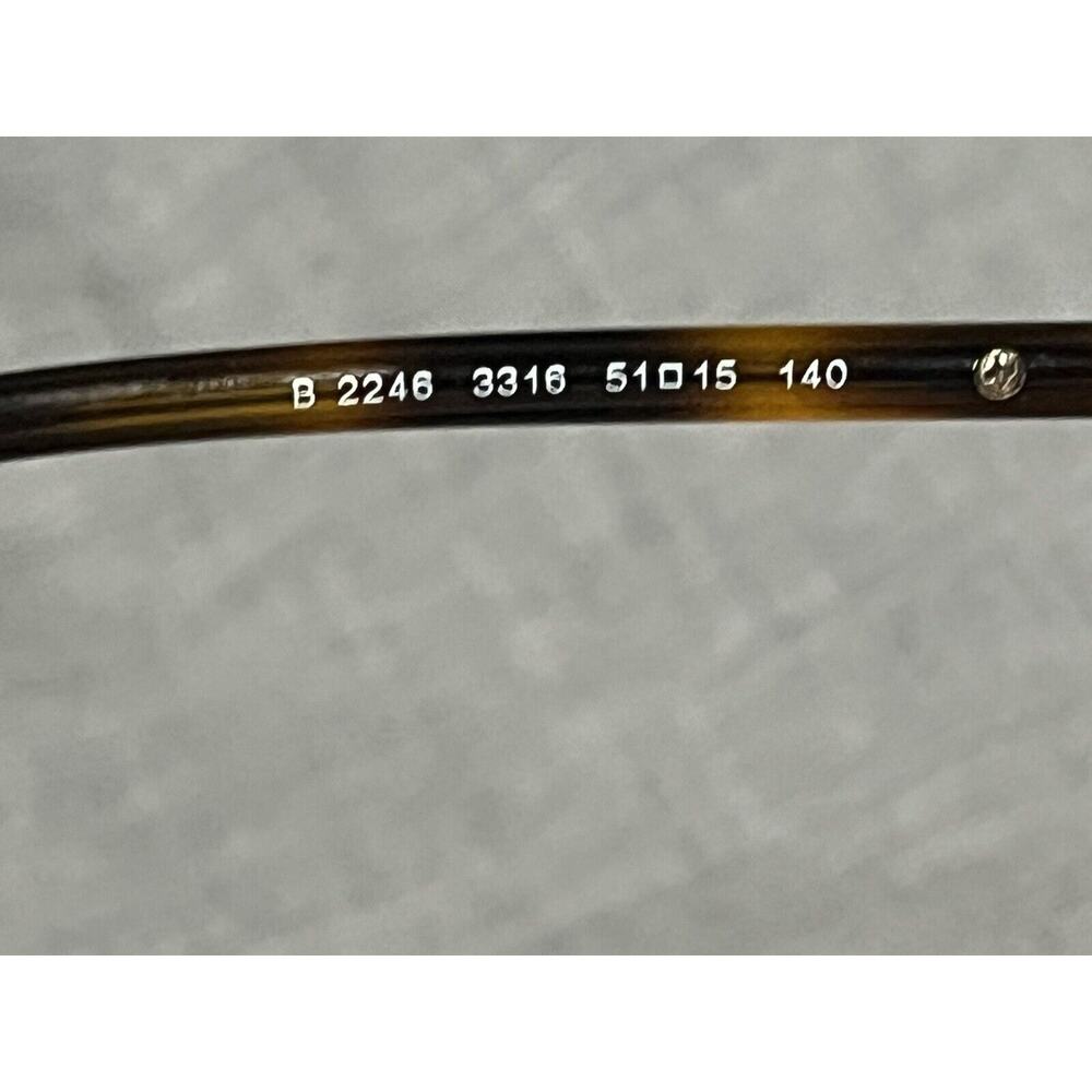 Burberry Eyeglasses B 2246 3316 Made In Italy - Picture 7 of 8